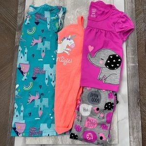 Baby Girl Pajama Bundle